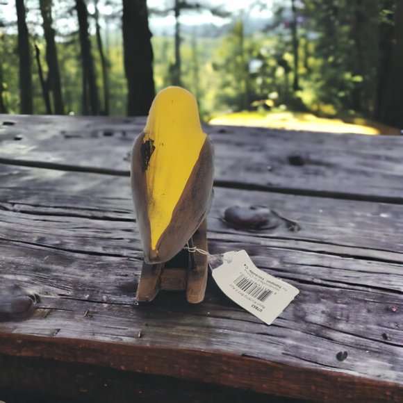 Resin Rocking Bird by Transpac - Goldfinch, Warbler, Western Tanager NWT - Picture 4 of 7